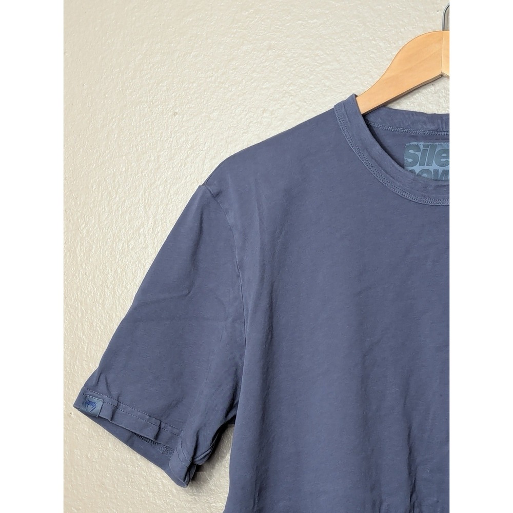 Venum Silent Power T-Shirt Mens XL Grey Charcoal Tonal Embroidered Logo Sport - Picture 5 of 16